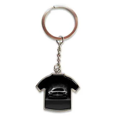 Promotional Metal T-Shirt Shaped Keychain 34x92 mm - Standart - 3