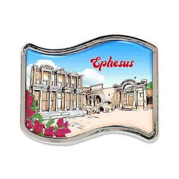 Toptan Efes Temalı Myros Bayrak Rozet 25*20 Mm