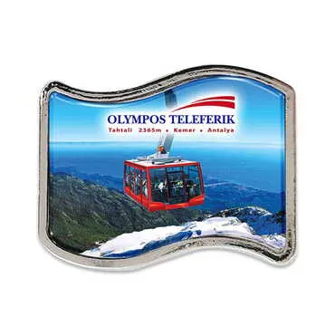 Cable Card Themed Collectible Souvenir Metal Flag Pin 25x20 mm
