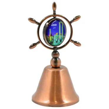 Toptan Didim Temalı Myros Bronz Dümen Çan - 2