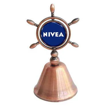 Toptan Promosyon Myros Metal Bronz Renk Dümen Çan