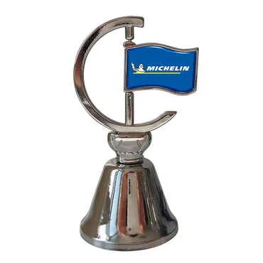 Promotional Collectible Souvenir Double Face Metal Spinner Flag Bell 44x96 mm - Standart - 2