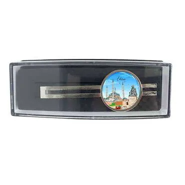 Toptan Şehre Özel Myros Metal Kravat İğnesi