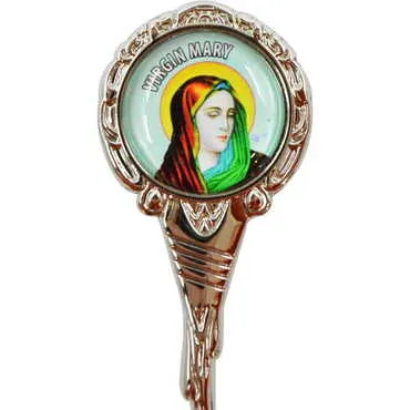 Ephesus Themed Collectible Souvenir Metal Tea Spon With Giftbox 25x130 mm - 2