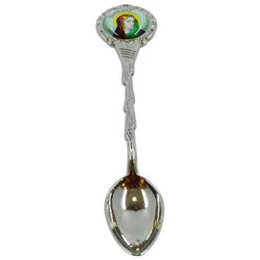 Ephesus Themed Collectible Souvenir Metal Tea Spon With Giftbox 25x130 mm - 3