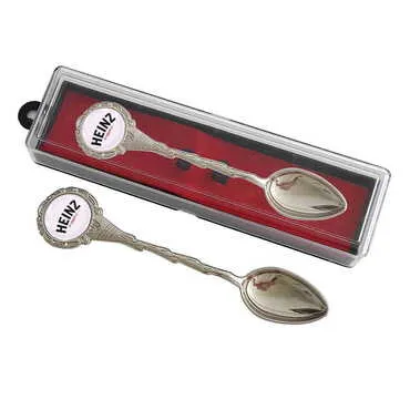 Promotional Collectible Souvenir Metal Tea Spon With Giftbox 25x130 mm - Standart