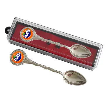 Promotional Collectible Souvenir Metal Tea Spon With Giftbox 25x130 mm - Standart - 2