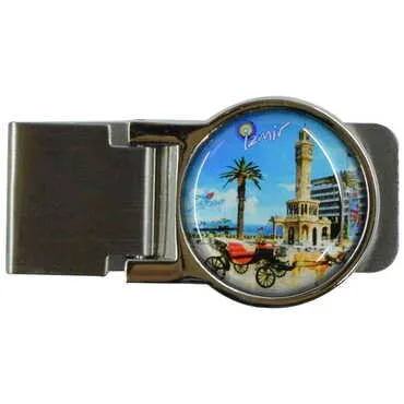Izmir Themed Metal Money Clip - Standart - 3