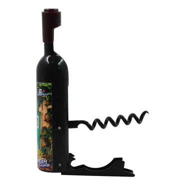 Toptan Alaçatı Bölgesi Temalı Myros Şişe Şekilli Tirbüşon Açacak 115x25x25 mm - Standart - 2