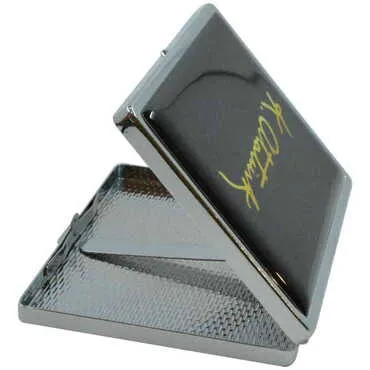 Ataturk Themed Metal Cigarette Case 103x80x11 mm - 2