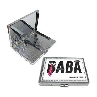 Dad Themed Metal Cigarette Case 103x80x11 mm