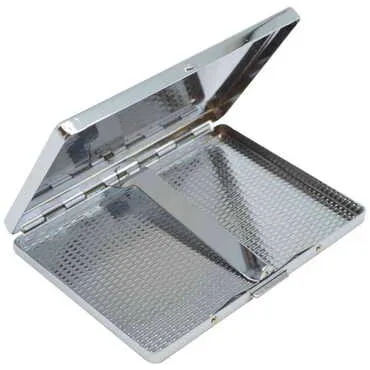 City Themed Metal Cigarette Case 103x80x11 mm - Standart - 4