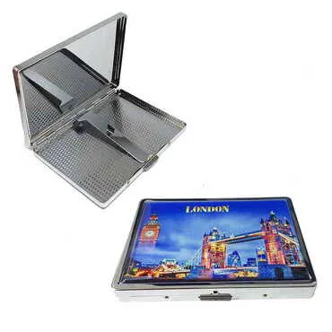 Customazible Metal Cigarette Case 87x76x11 mm