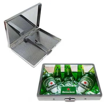 Promotional Metal Cigarette Case 87x76x11 mm - Standart - 2