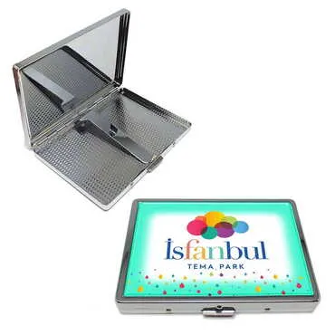Toptan Tema Park Temalı Myros Metal Küçük Sigara Tabakası 87x76x11 mm