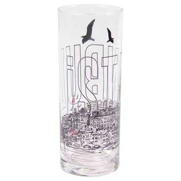 Istanbul Themed Custom Printed Raki-Ouzo Glass - 2