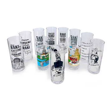 Customazible Custom Printed Raki-Ouzo Glass