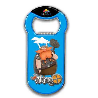 Theme Park Themed Customizable Metal Magnetic Bottle Opener 90x45 mm