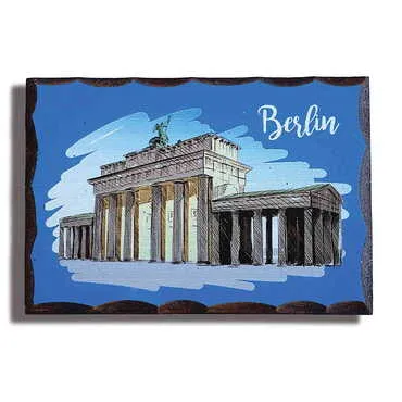 Customazible Printed Wooden Desktop Decor 65x90 mm