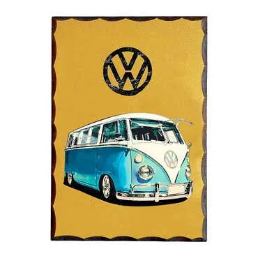 Promotional Printed Wooden Desktop Decor 95x135 mm - Standart - 2