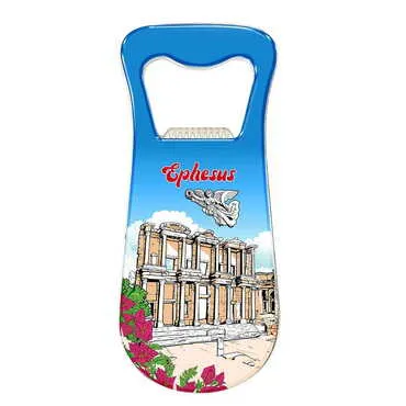 Toptan Müze Temalı Myros Metal Damla Açacak Magnet 95x42 mm