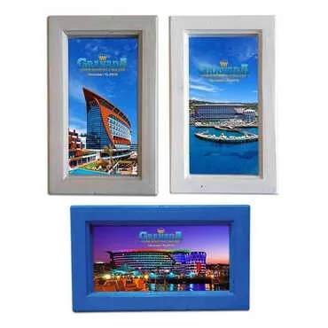 Hotel Themed Medium Wooden Printed Frame 130x205 mm - Standart