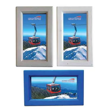 Cable Card Themed Medium Wooden Printed Frame 130x205 mm