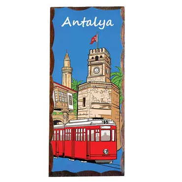 Toptan Özelleştirilebilir Myros Ahsap Masif Pano Panaromik Büyük 75x166 mm