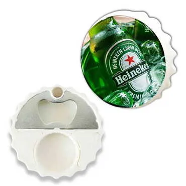 Toptan Promosyon Myros Beyaz Kapak Açacak Magnet 63x15 mm - Standart - 2