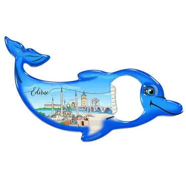 Toptan Şehre Özel Myros Metal Yunus Açacak Magnet 102x67 mm - Standart - 3