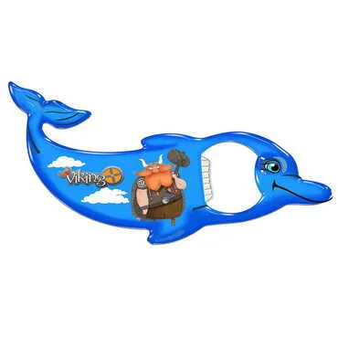 Toptan Tema Park Temalı Myros Metal Yunus Açacak Magnet 102x67 mm