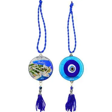 Bodrum Themed Metal Car Hanging - Standart - 3