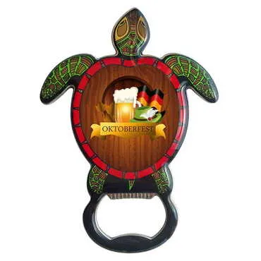 Promotional Turtle Shaped Metal Magnetic Bottle Opener 103x75 mm - Standart - 2