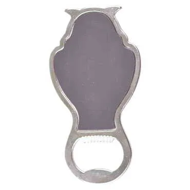 Istanbul Themed Owl Shaped Metal Magnetic Bottle Opener 88x47 mm - 2