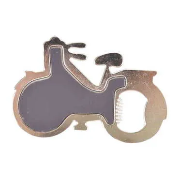 Turunc Themed Bicycle Shaped Metal Magnetic Bottle Opener 100x65 mm - Standart - 2