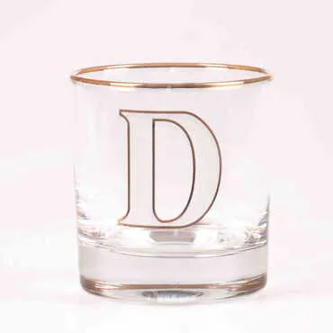 Monogram Whiskey Glass - Standart - 4