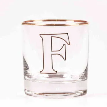 Monogram Whiskey Glass - Standart - 6
