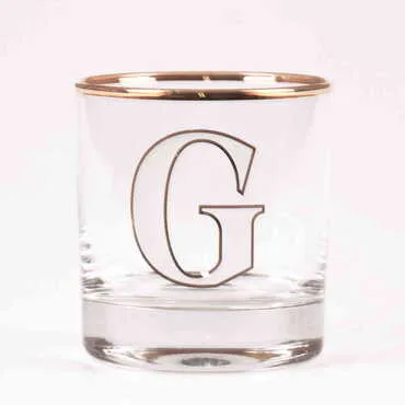 Monogram Whiskey Glass - Standart - 7