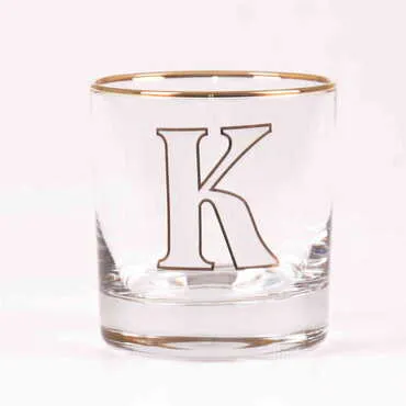 Monogram Whiskey Glass - Standart - 10