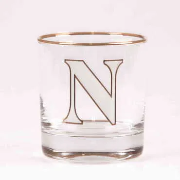 Monogram Whiskey Glass - Standart - 13