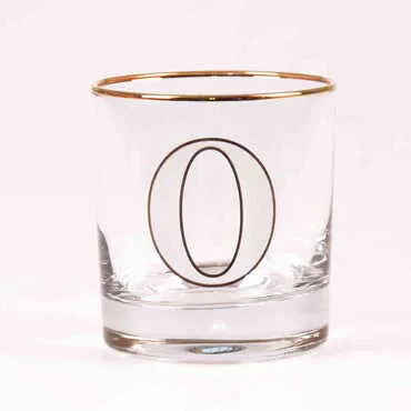 Monogram Whiskey Glass - Standart - 14