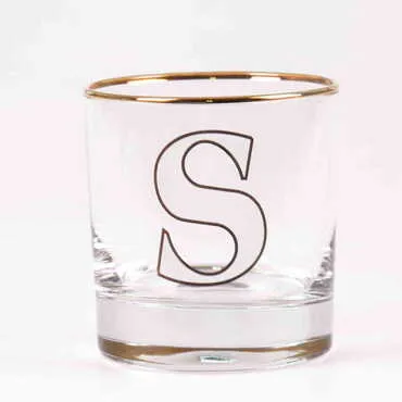 Monogram Whiskey Glass - Standart - 17