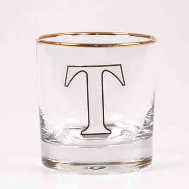 Monogram Whiskey Glass - Standart - 18
