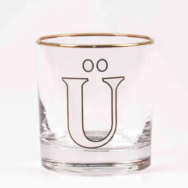 Monogram Whiskey Glass - Standart - 24