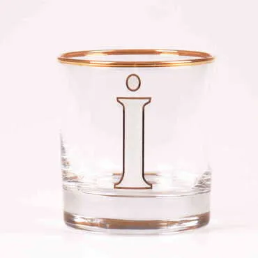Monogram Whiskey Glass - Standart - 25