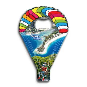 Toptan Özelleştirilebilir Myros Metal Paraşüt Açacak Magnet 113x75 mm