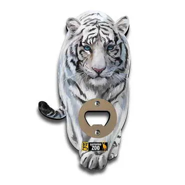 Zoo Themed Custom Shaped Printed MDF Wooden Bottle Opener - Standart