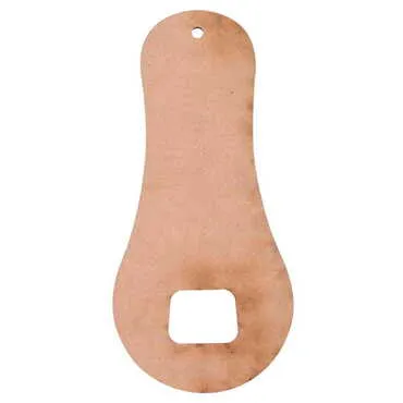 Theme Park Themed Classic Shaped Printed MDF Wooden Bottle Opener 170x79 mm - Standart - 2