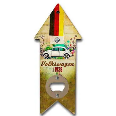 Promotional Arrow Shaped Printed MDF Wooden Bottle Opener 193x82 mm - Standart - 2