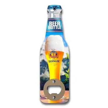 Toptan Promosyon Myros Ahşap Bira Şişesi Açacak Magnet 200x59 mm - Standart - 2